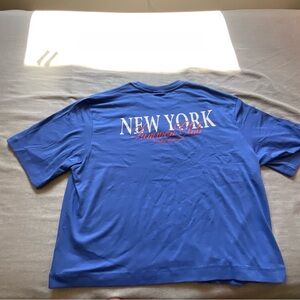 Blue Graphic Men's Shirt